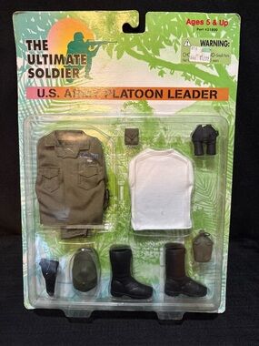 The Ultimate Soldier US Army Platoon Leader Uniform Set 21st Century Toys 1997